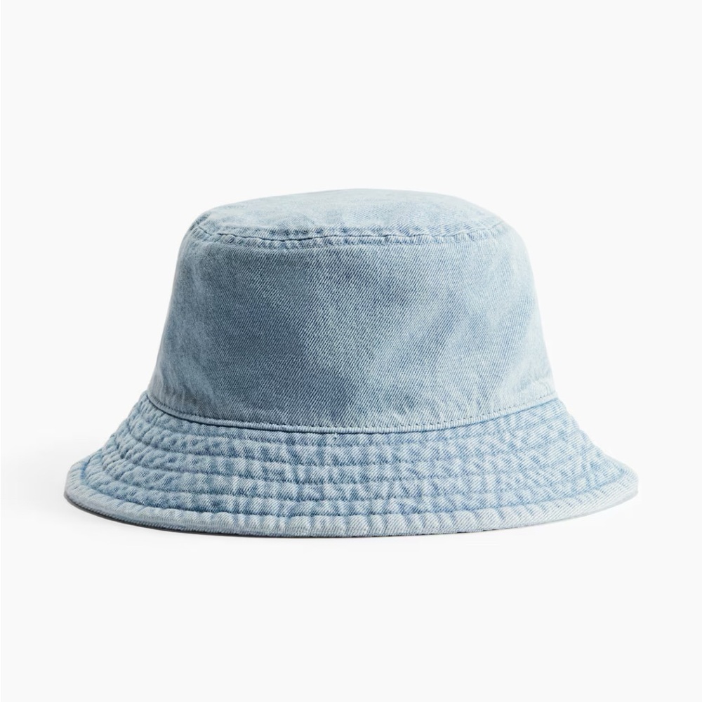 H&M Blue Bucket Hat Casual Accessories